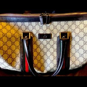 Authentic Gucci Travel Bag